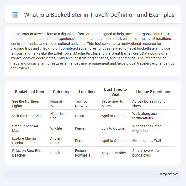 What Is a Bucketlister in Travel? Definition and Examples