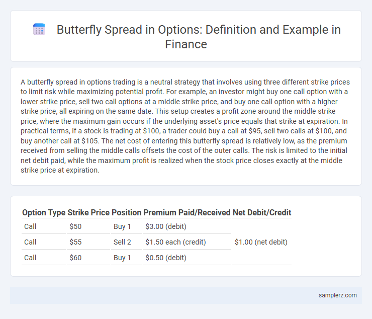 Butterfly Spread in Options: Definition and Example in Finance