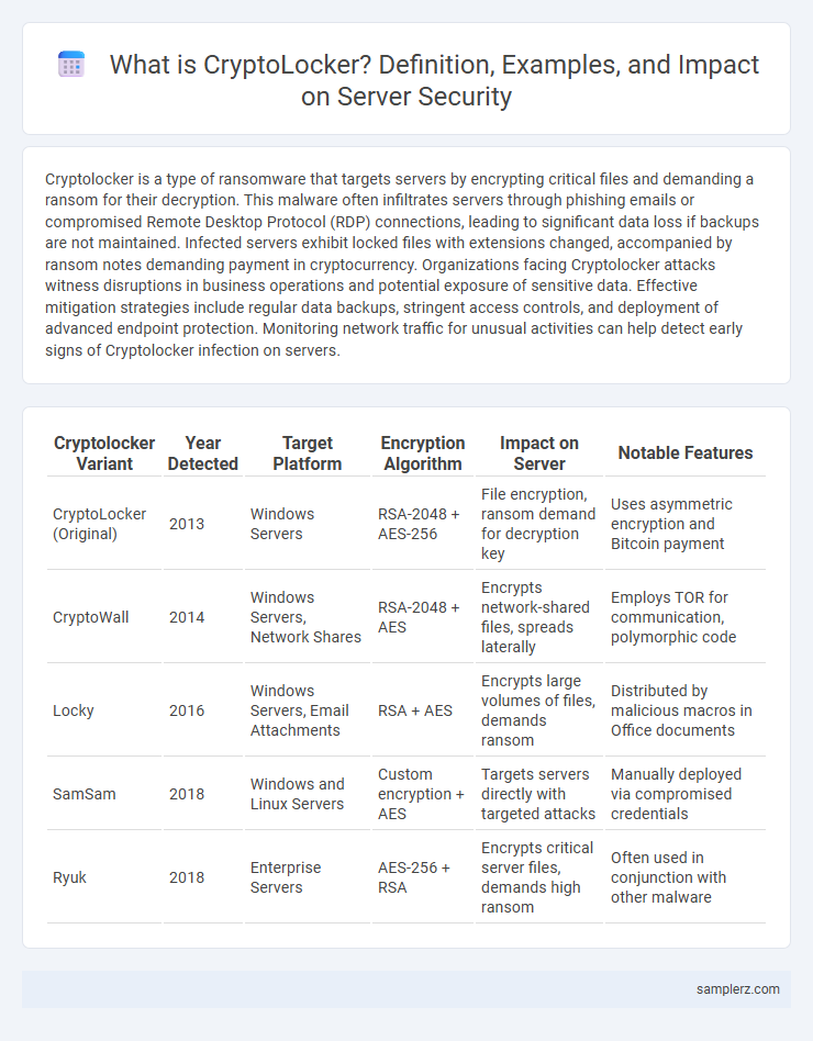 What is CryptoLocker? Definition, Examples, and Impact on Server Security