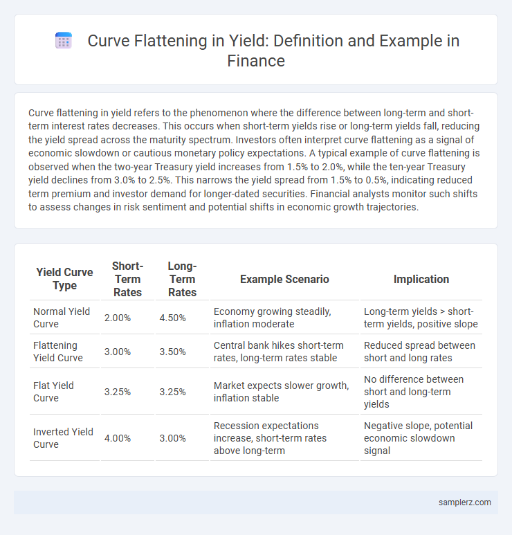 Curve Flattening in Yield: Definition and Example in Finance