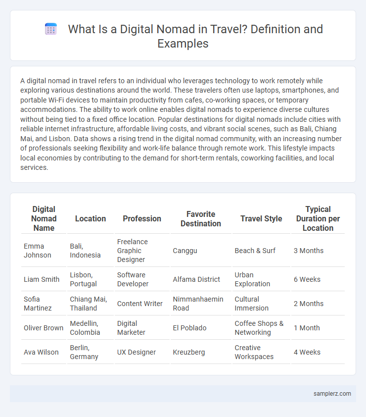What Is a Digital Nomad in Travel? Definition and Examples