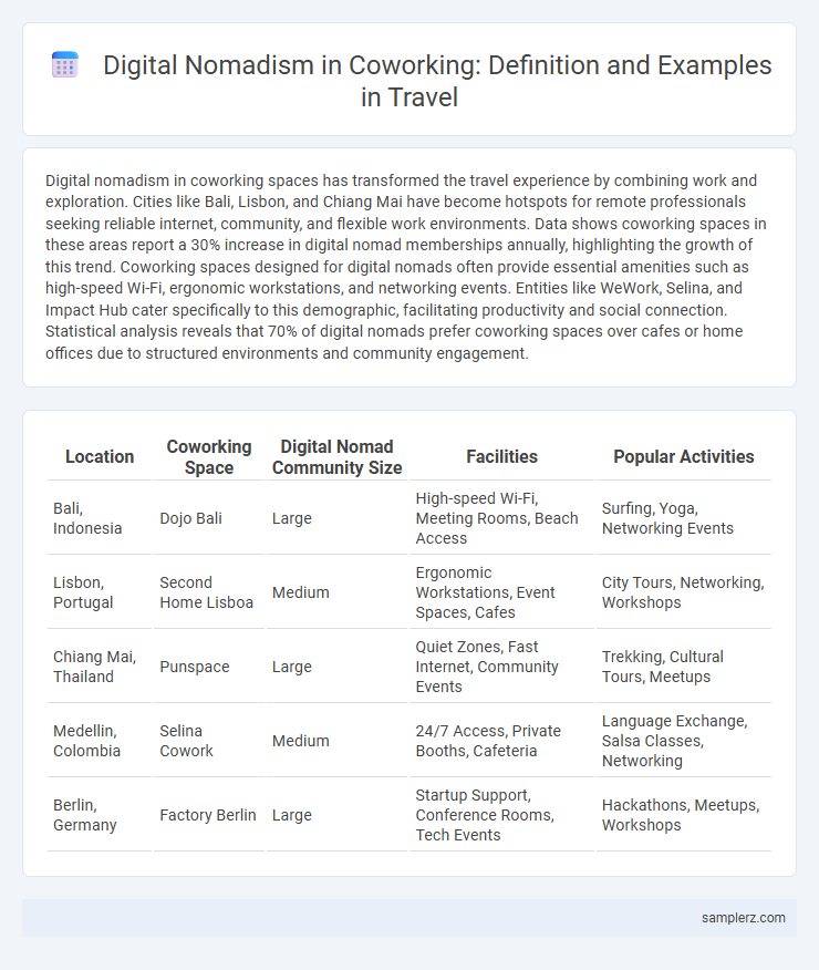 Digital Nomadism in Coworking: Definition and Examples in Travel