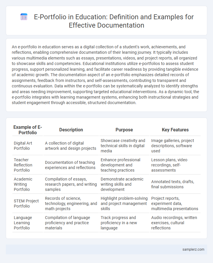 E-Portfolio in Education: Definition and Examples for Effective Documentation