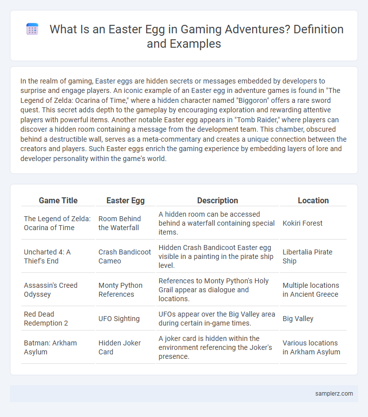 What Is an Easter Egg in Gaming Adventures? Definition and Examples
