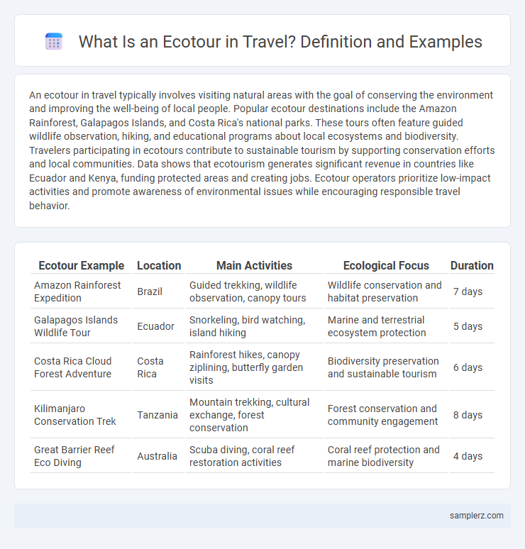 What Is an Ecotour in Travel? Definition and Examples