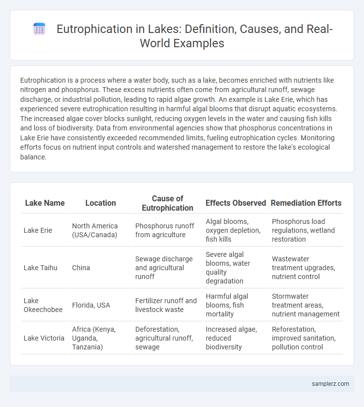 Eutrophication in Lakes: Definition, Causes, and Real-World Examples