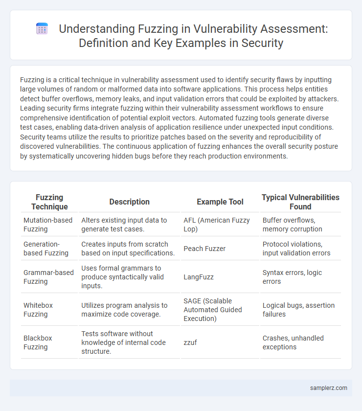 Understanding Fuzzing in Vulnerability Assessment: Definition and Key Examples in Security