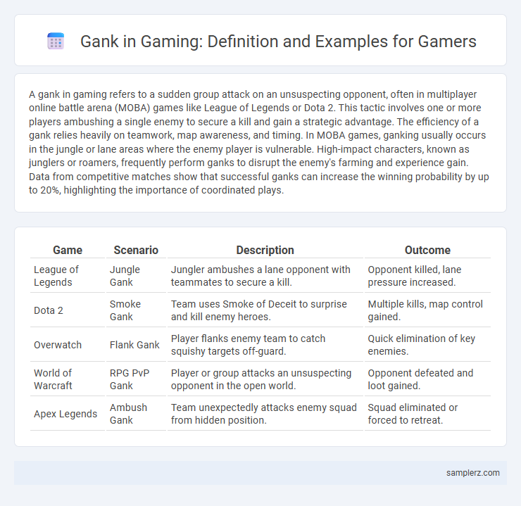 Gank in Gaming: Definition and Examples for Gamers