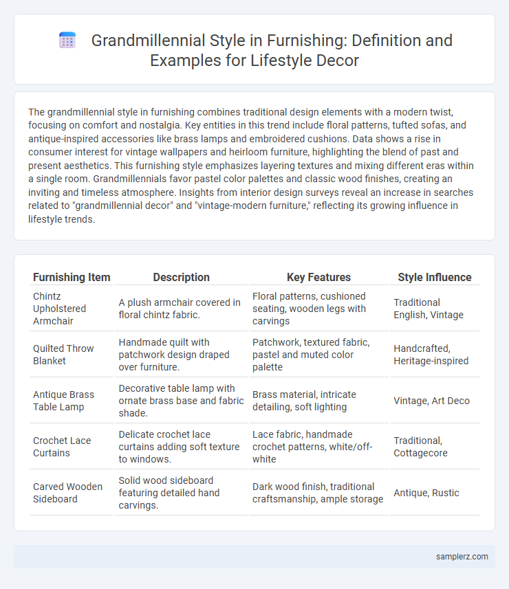 Grandmillennial Style in Furnishing: Definition and Examples for Lifestyle Decor