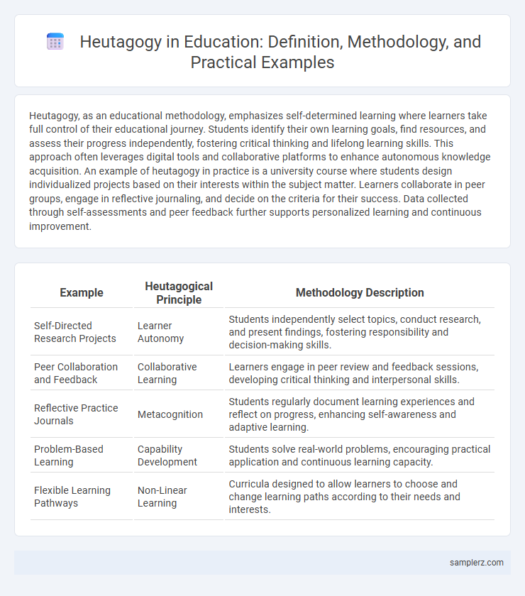 Heutagogy in Education: Definition, Methodology, and Practical Examples