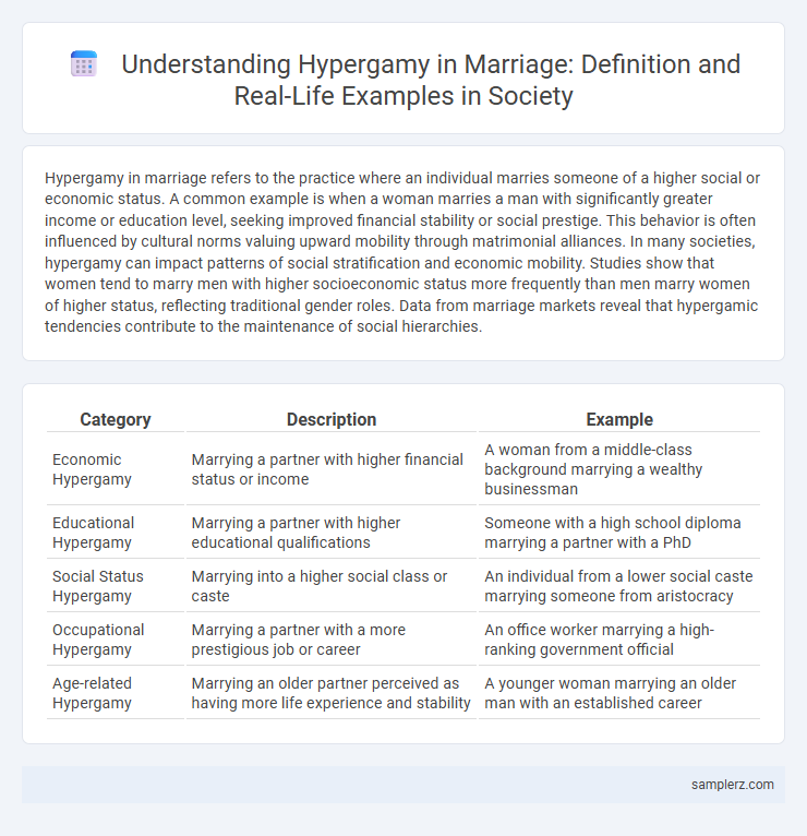 Understanding Hypergamy in Marriage: Definition and Real-Life Examples in Society