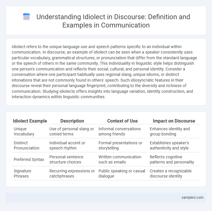 Understanding Idiolect in Discourse: Definition and Examples in Communication
