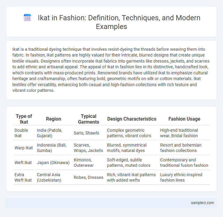 Ikat in Fashion: Definition, Techniques, and Modern Examples