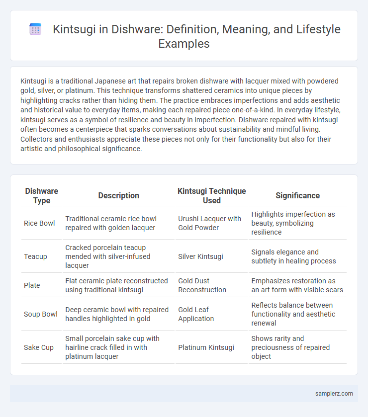 Kintsugi in Dishware: Definition, Meaning, and Lifestyle Examples