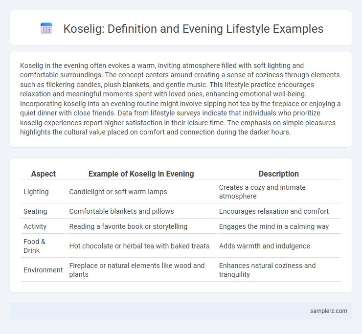 Koselig: Definition and Evening Lifestyle Examples