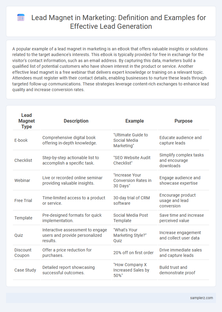 Lead Magnet in Marketing: Definition and Examples for Effective Lead Generation