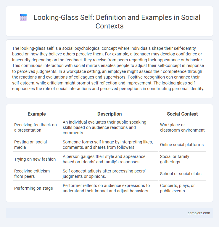 Looking-Glass Self: Definition and Examples in Social Contexts