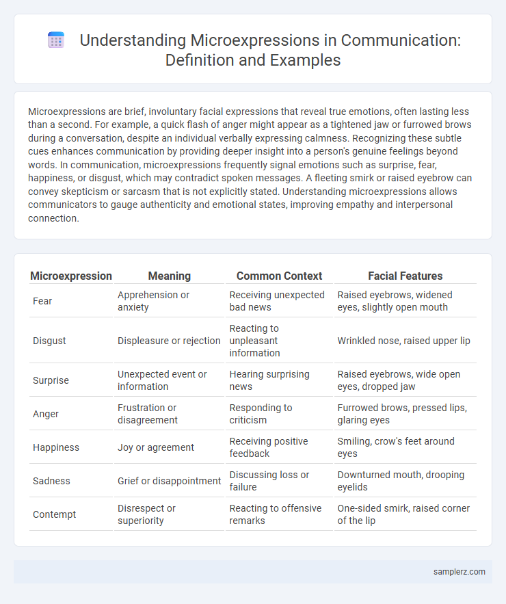 Understanding Microexpressions in Communication: Definition and Examples