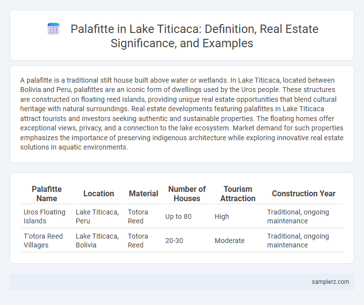 Palafitte in Lake Titicaca: Definition, Real Estate Significance, and Examples