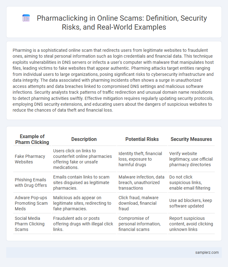Pharmaclicking in Online Scams: Definition, Security Risks, and Real-World Examples