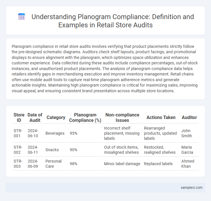 Understanding Planogram Compliance: Definition and Examples in Retail Store Audits