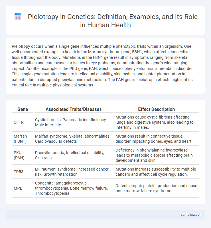 Pleiotropy in Genetics: Definition, Examples, and Its Role in Human Health