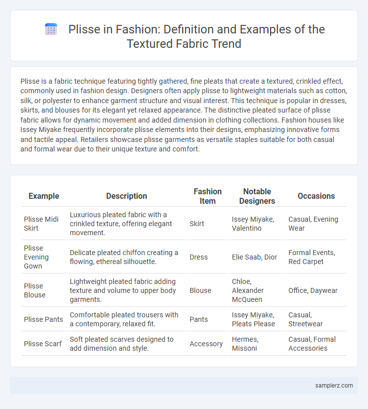 Plisse in Fashion: Definition and Examples of the Textured Fabric Trend