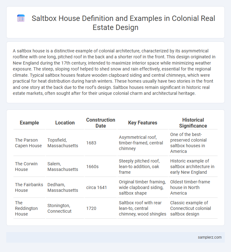 Saltbox House Definition and Examples in Colonial Real Estate Design