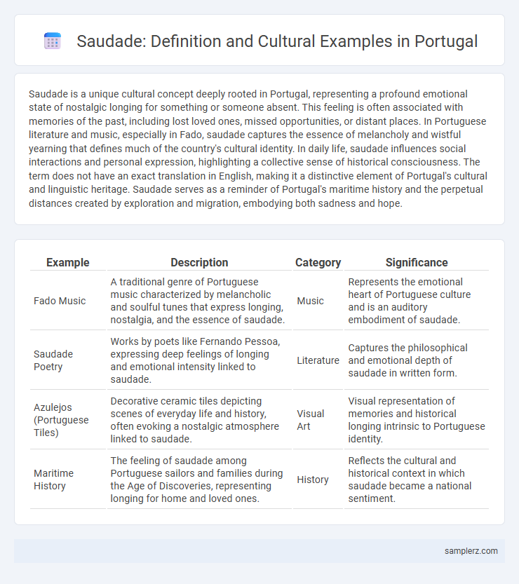 Saudade: Definition and Cultural Examples in Portugal