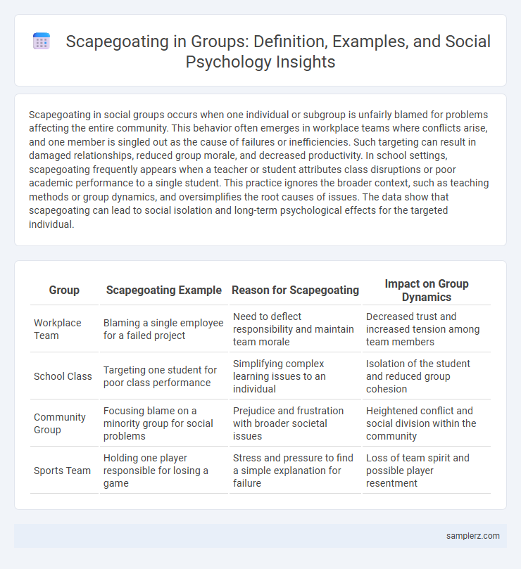 Scapegoating in Groups: Definition, Examples, and Social Psychology Insights