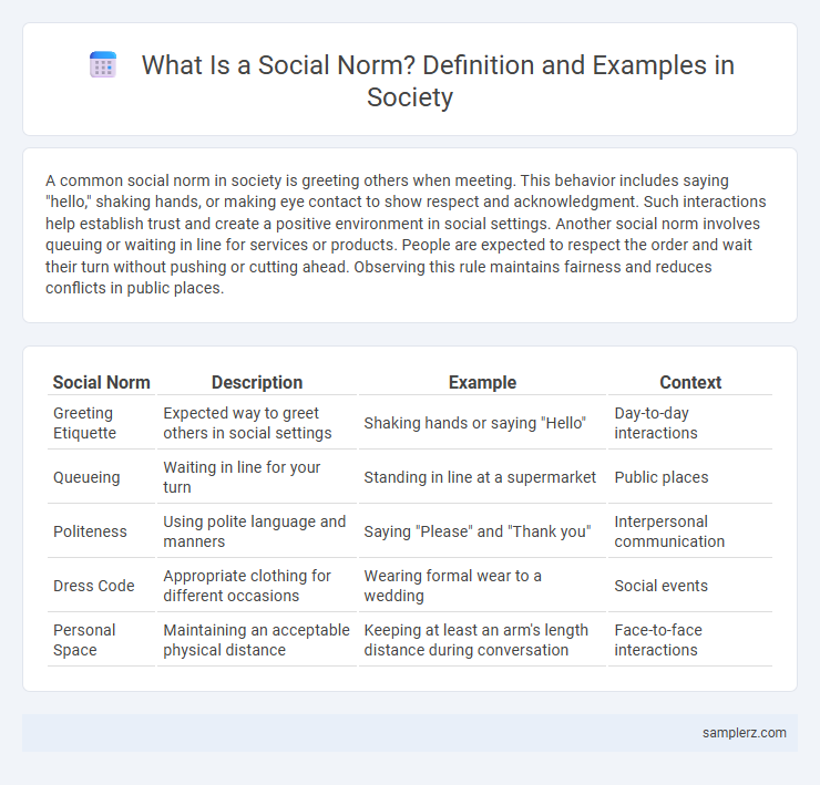 What Is a Social Norm? Definition and Examples in Society