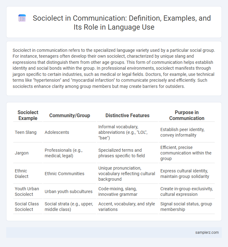 Sociolect in Communication: Definition, Examples, and Its Role in Language Use
