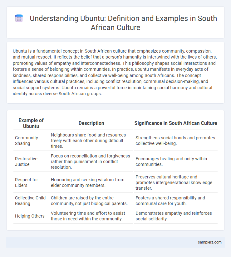 Understanding Ubuntu: Definition and Examples in South African Culture
