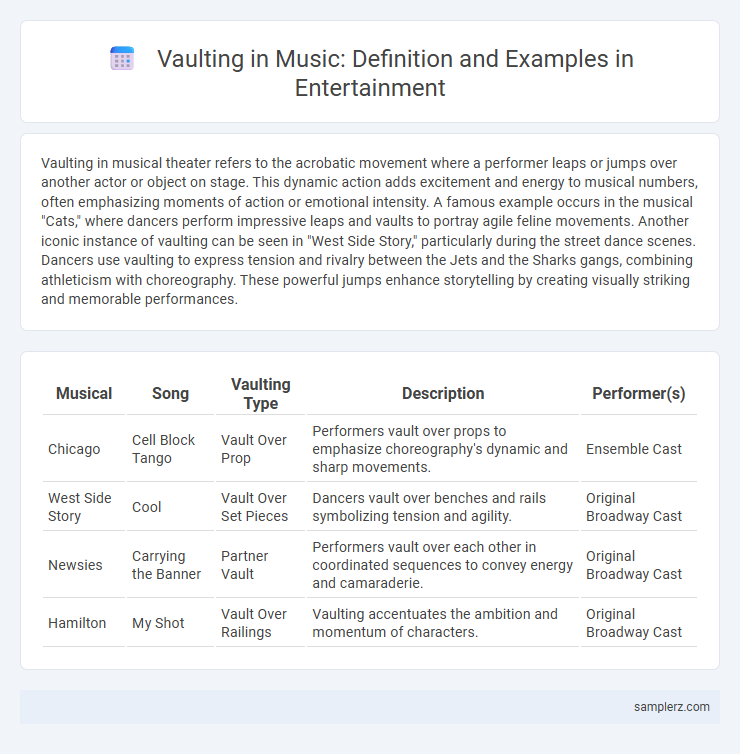 Vaulting in Music: Definition and Examples in Entertainment
