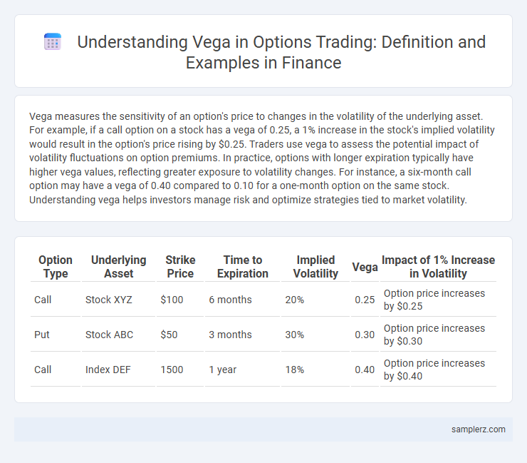 Understanding Vega in Options Trading: Definition and Examples in Finance