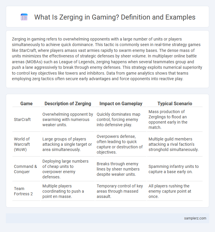 What Is Zerging in Gaming? Definition and Examples