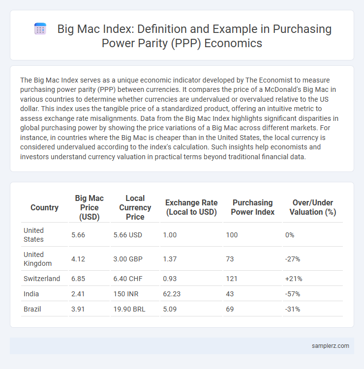 Big Mac Index: Definition and Example in Purchasing Power Parity (PPP) Economics