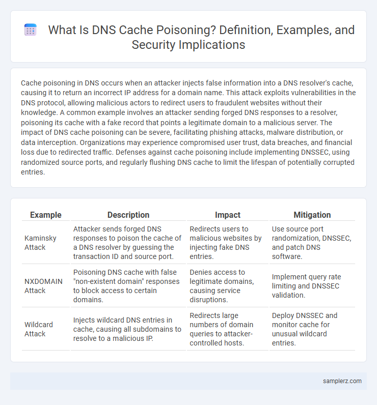What Is DNS Cache Poisoning? Definition, Examples, and Security Implications