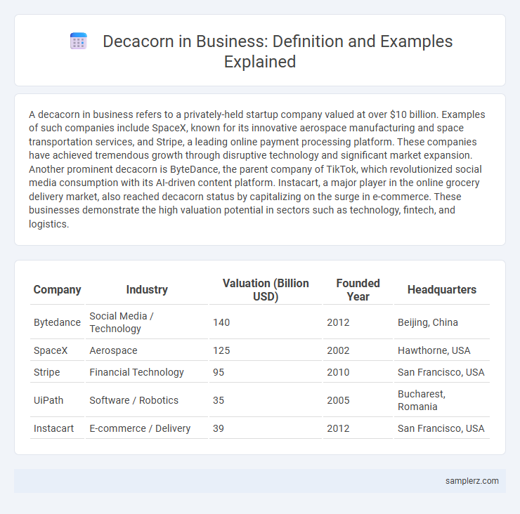 Decacorn in Business: Definition and Examples Explained