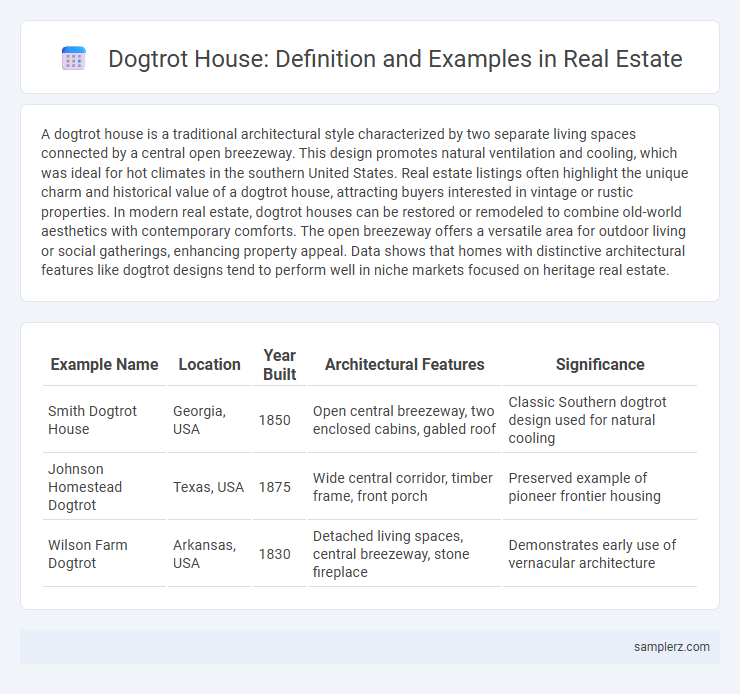 Dogtrot House: Definition and Examples in Real Estate