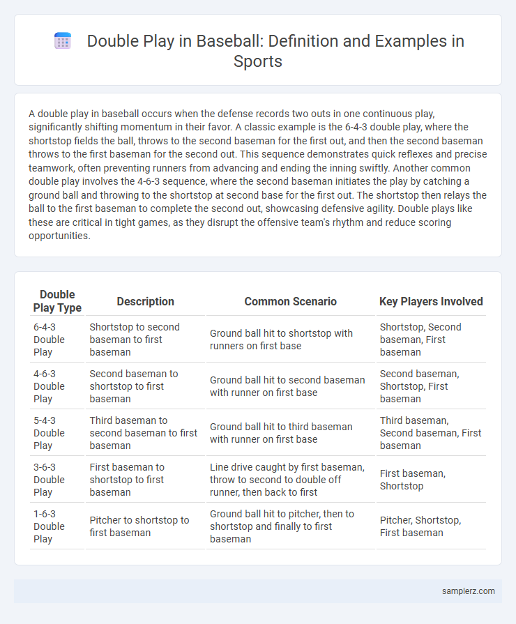 Double Play in Baseball: Definition and Examples in Sports