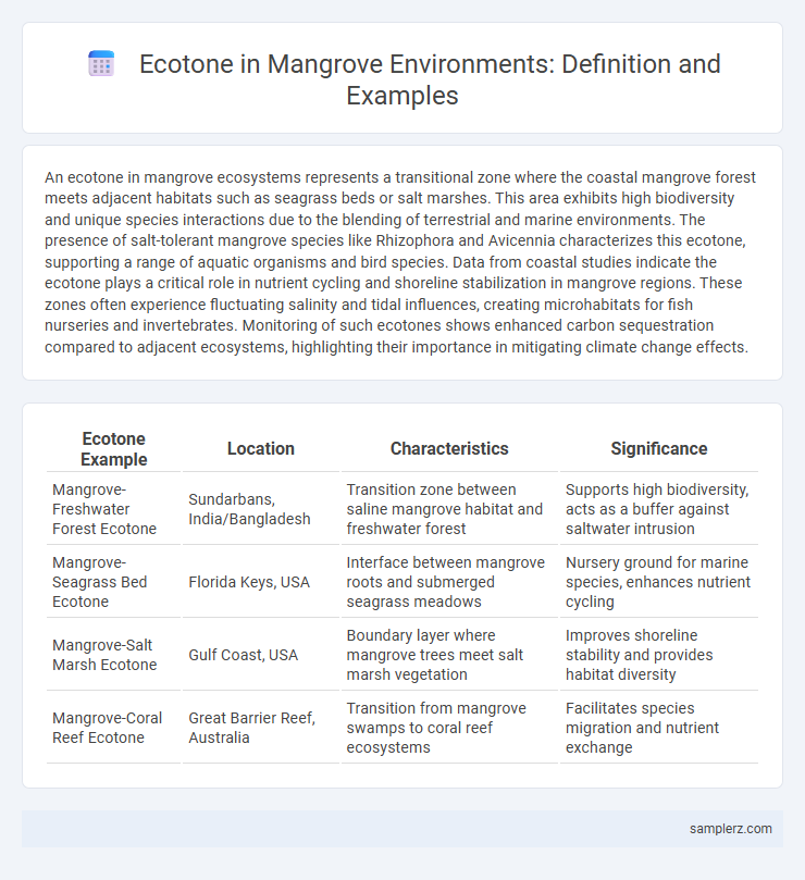 Ecotone in Mangrove Environments: Definition and Examples