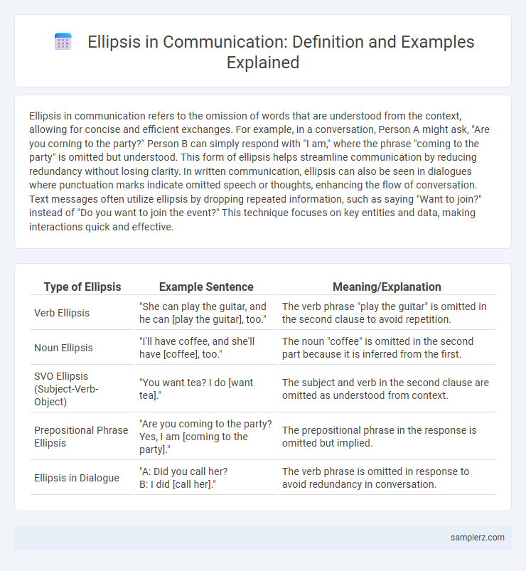 Ellipsis in Communication: Definition and Examples Explained