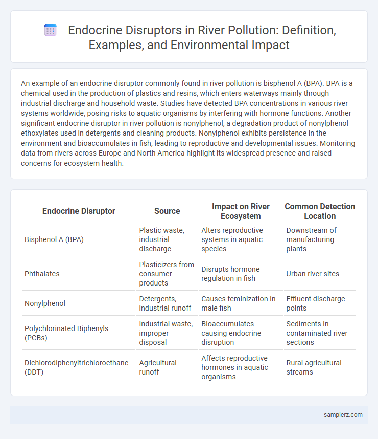 Endocrine Disruptors in River Pollution: Definition, Examples, and Environmental Impact