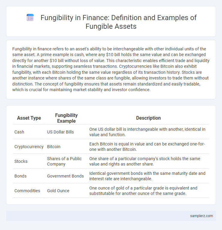 Fungibility in Finance: Definition and Examples of Fungible Assets