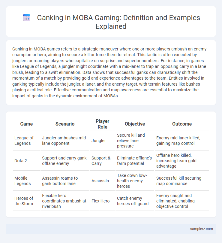 Ganking in MOBA Gaming: Definition and Examples Explained