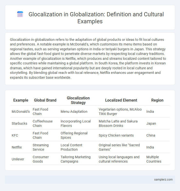 Glocalization in Globalization: Definition and Cultural Examples