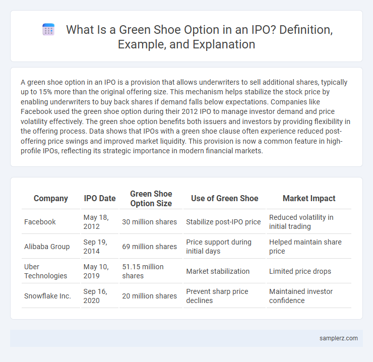 What Is a Green Shoe Option in an IPO? Definition, Example, and Explanation