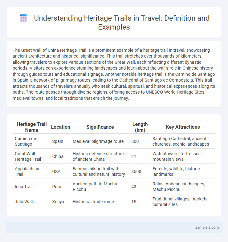Understanding Heritage Trails in Travel: Definition and Examples