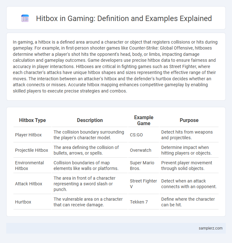 Hitbox in Gaming: Definition and Examples Explained